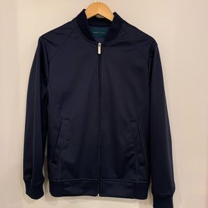 Perry Ellis Navy Bomber Jacket
